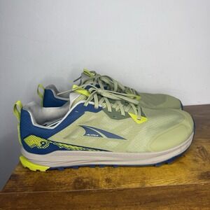 Altra Lone Peak 9 Trail Running Shoes Men's Size 14 Green Zero Drop